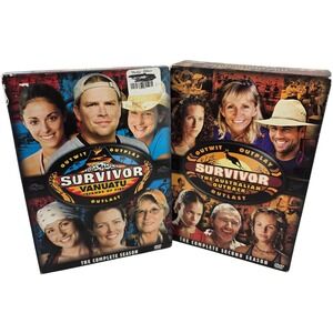 Survivor DVD Bundle 2 Complete Seasons Australian Outback Vanuatu